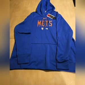 Nike new york mets hooded sweatshirt xxl